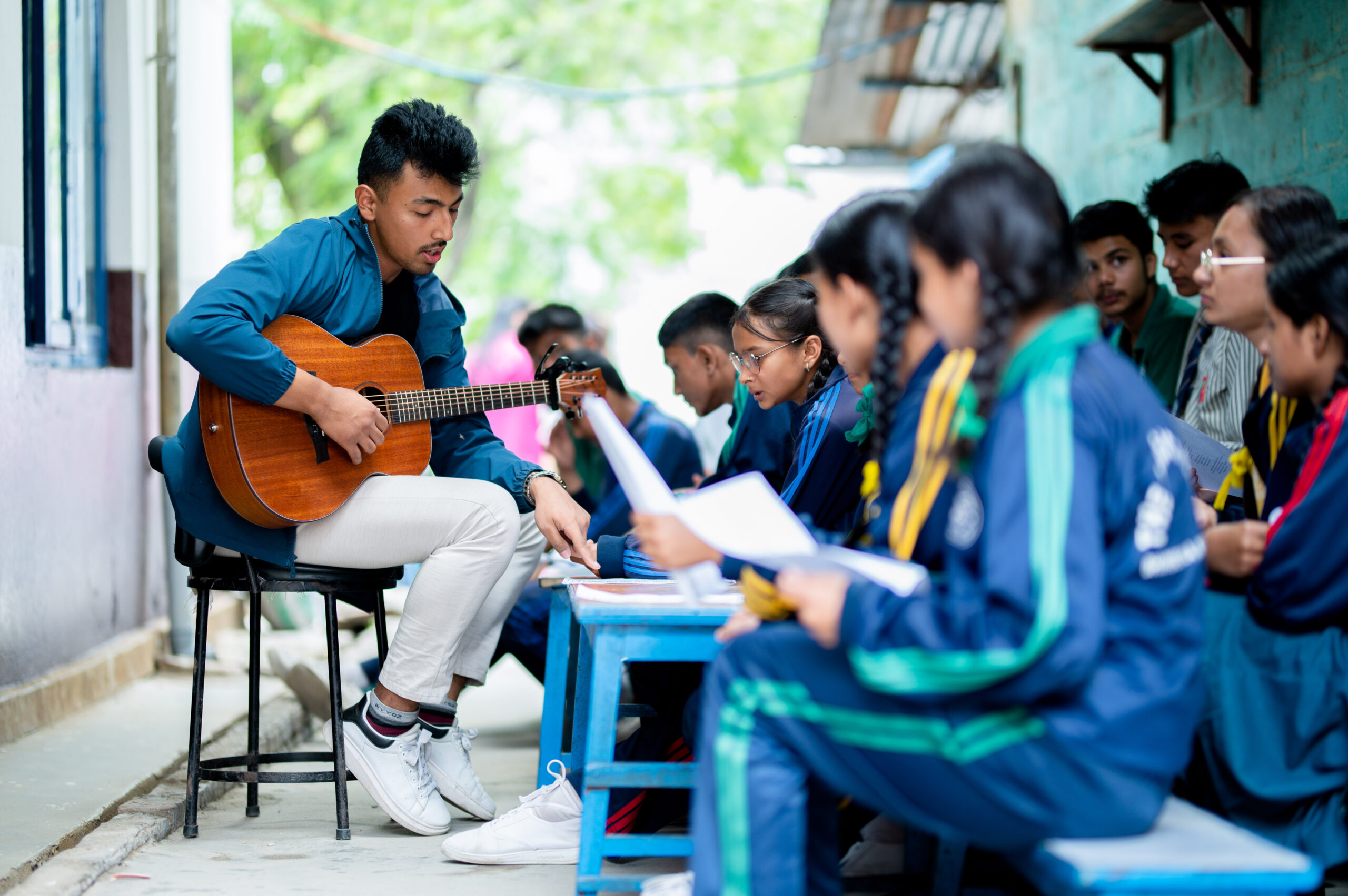 Must Upload Mr. Suman Shrestha taking Music_ Vocals Classes